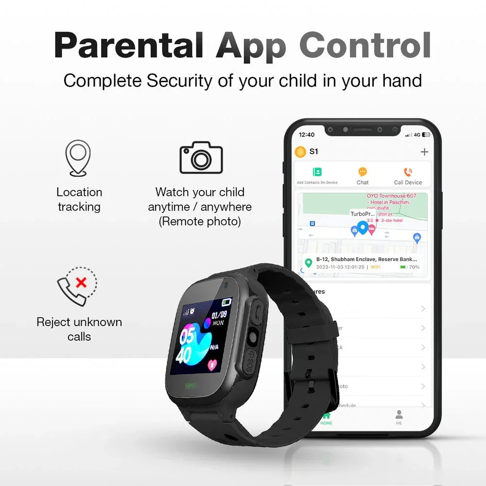 Sekyo S1 Kids Smart Watch with Calling - Naivri