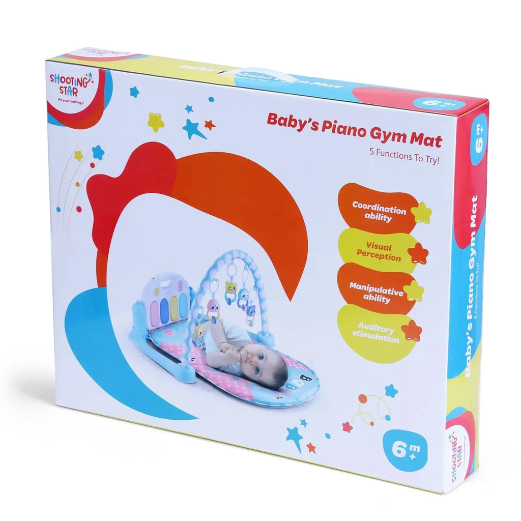 Shooting Star Baby's Piano Gym Mat - Naivri