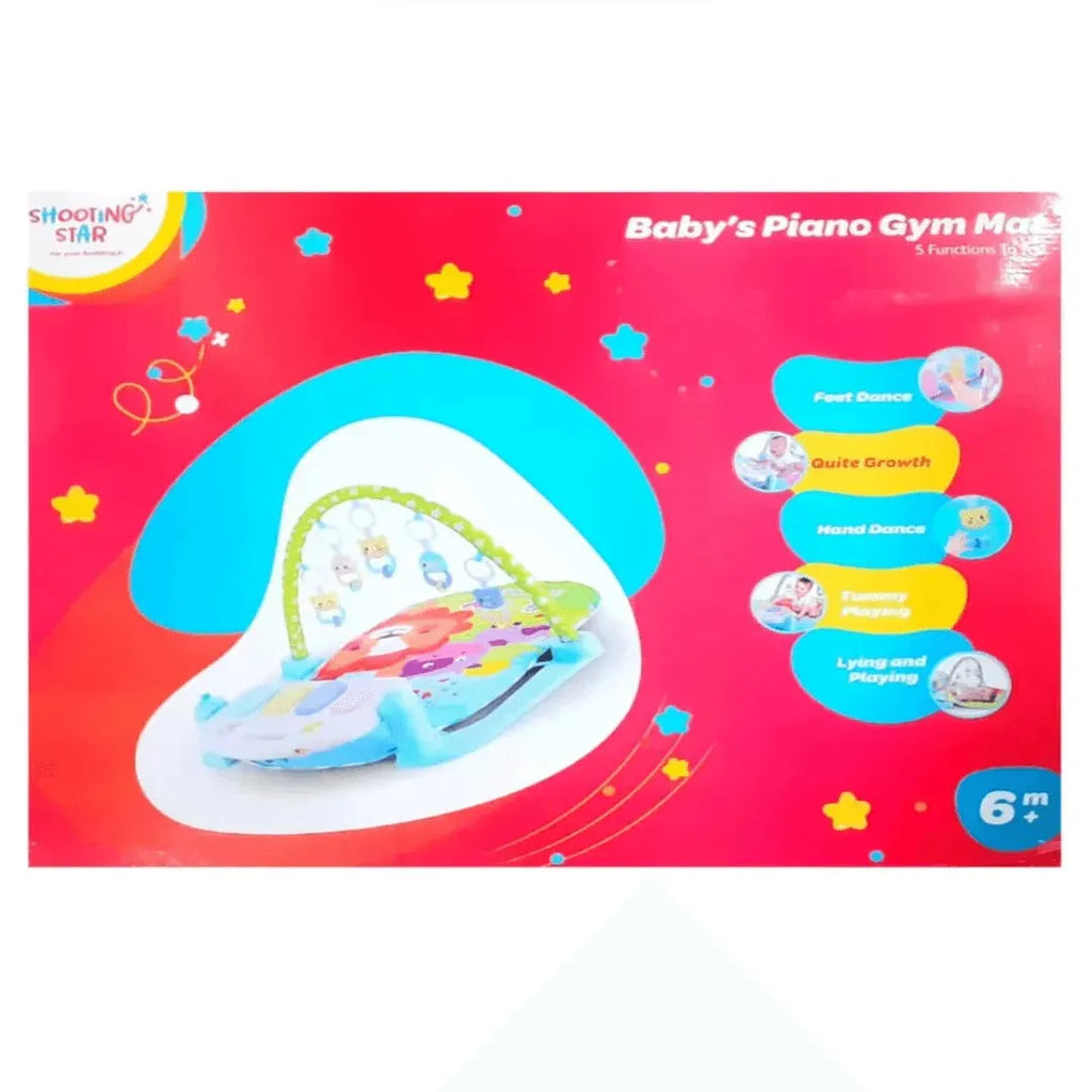 Shooting Star Baby's Piano Gym Mat - Naivri