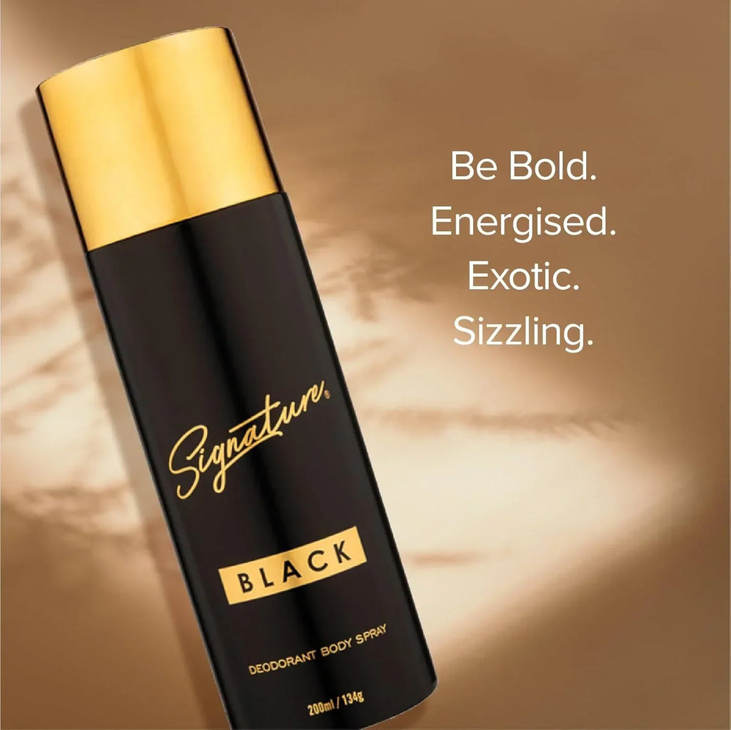 Signature Deodorant Body Spray – 200ml | Floral Aromatic Long Lasting Unisex Fragrance for Everyday Use - Naivri
