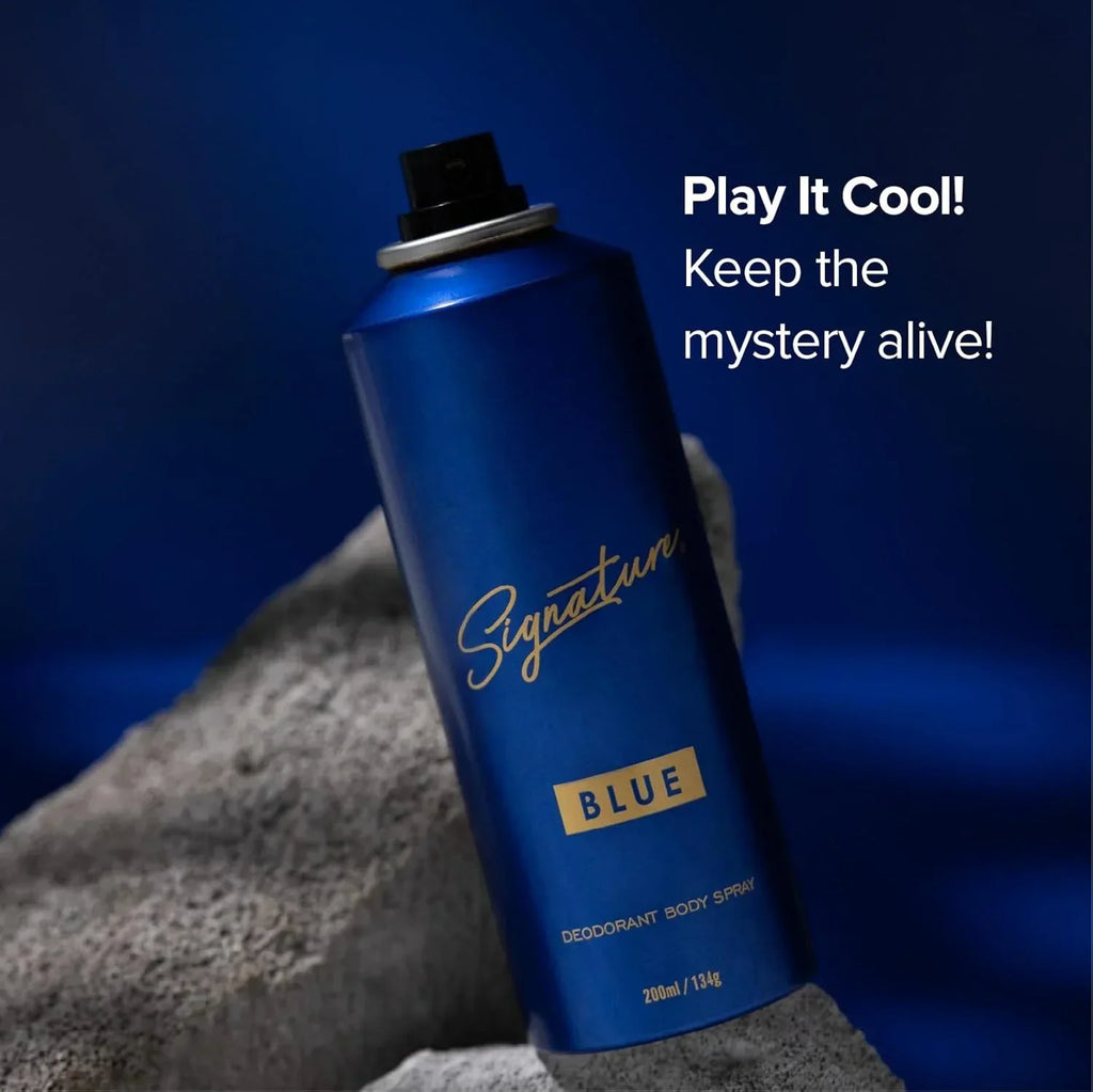 Signature Deodorant Body Spray – 200ml | Floral Aromatic Long Lasting Unisex Fragrance for Everyday Use - Naivri