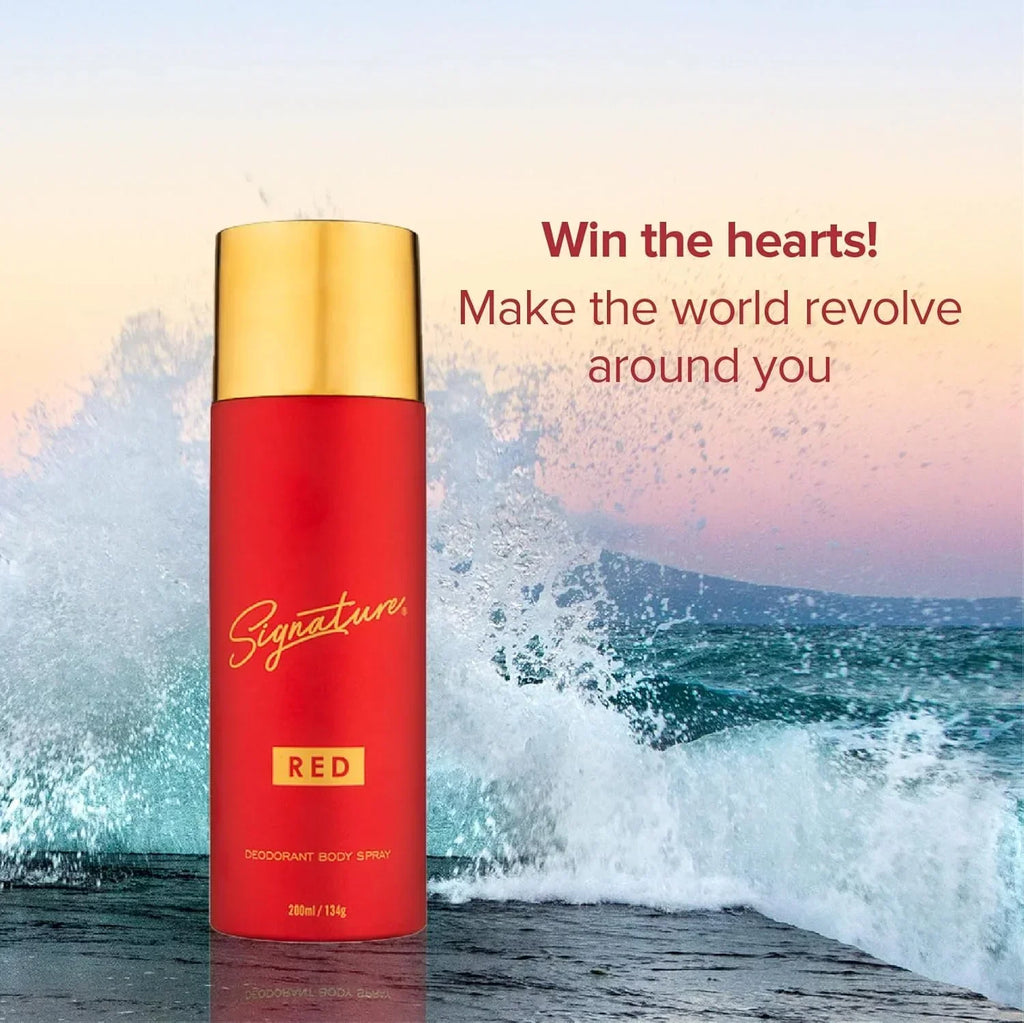 Signature Deodorant Body Spray – 200ml | Floral Aromatic Long Lasting Unisex Fragrance for Everyday Use - Naivri