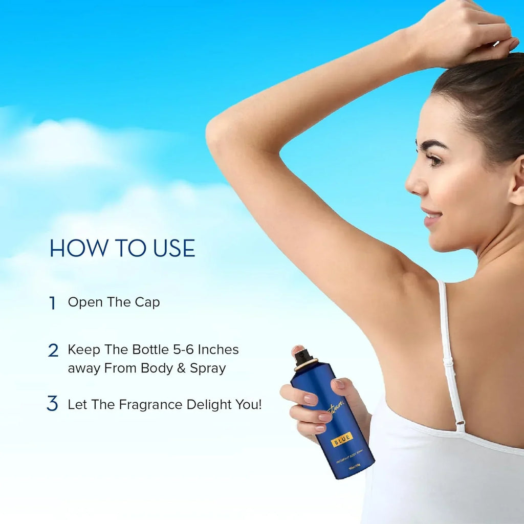 Signature Deodorant Body Spray – 200ml | Floral Aromatic Long Lasting Unisex Fragrance for Everyday Use - Naivri