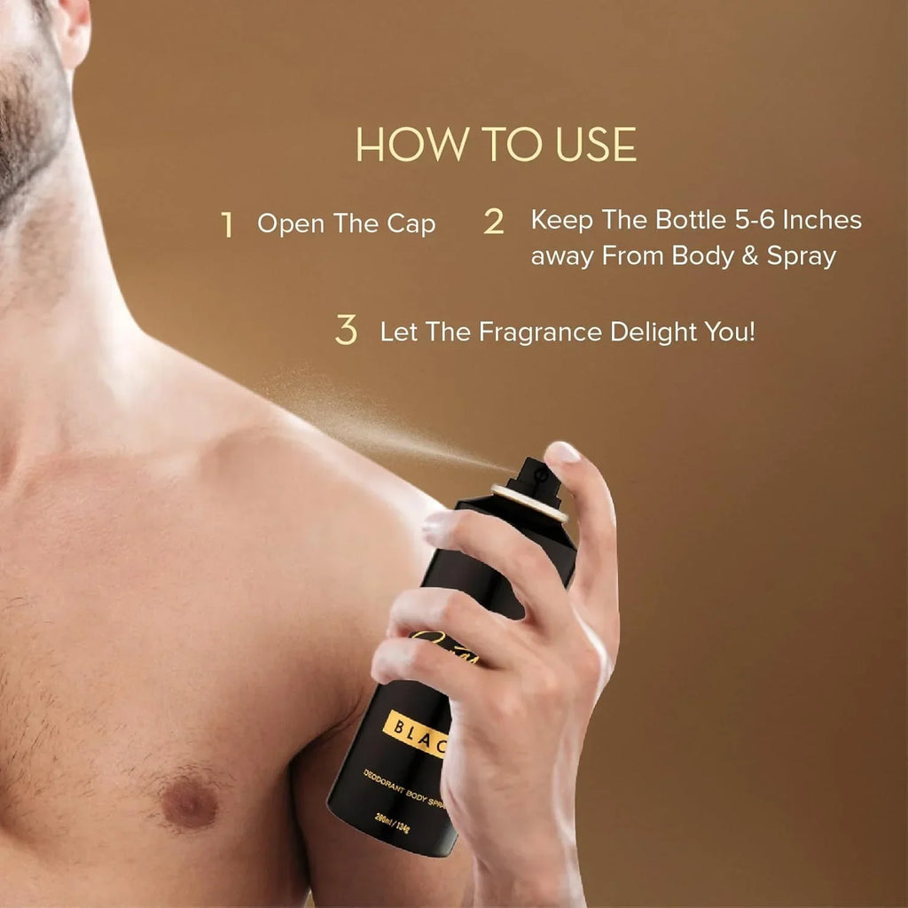 Signature Deodorant Body Spray – 200ml | Floral Aromatic Long Lasting Unisex Fragrance for Everyday Use - Naivri