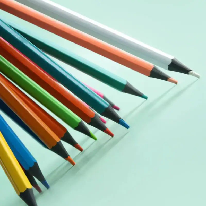 Himic Games Series Barrel Colour Pencils Set – Bright & Break-Resistant / 3+ Years - Naivri