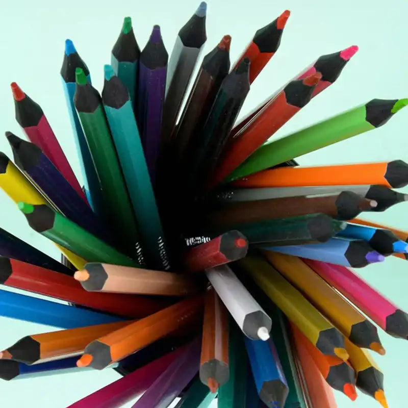 Himic Games Series Barrel Colour Pencils Set – Bright & Break-Resistant / 3+ Years - Naivri