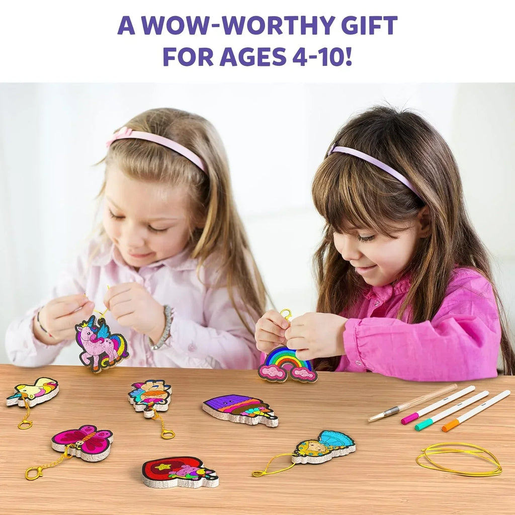 Skillmatics Aqua Puffs 3D Art Kit – Princesses & Unicorns Mess-Free Craft - Naivri