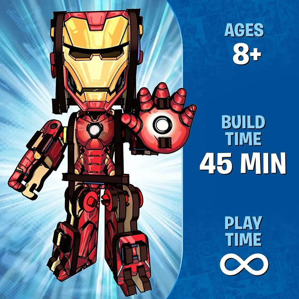 Skillmatics Buildables Iron Man - Naivri