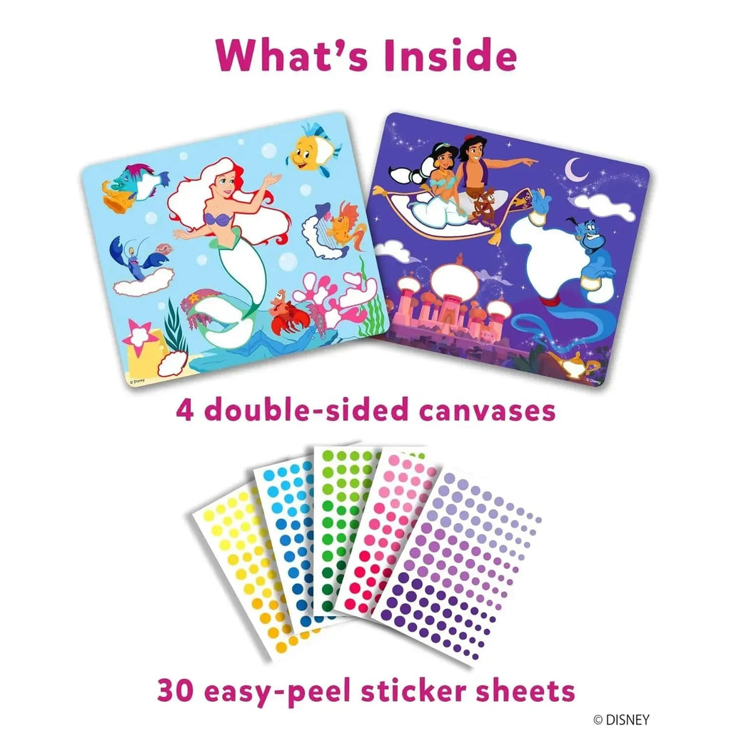 Skillmatics Dot It Disney Princess | 500+ Color Stickers | Creative Art Activity Kit for Ages 3–7 - Naivri