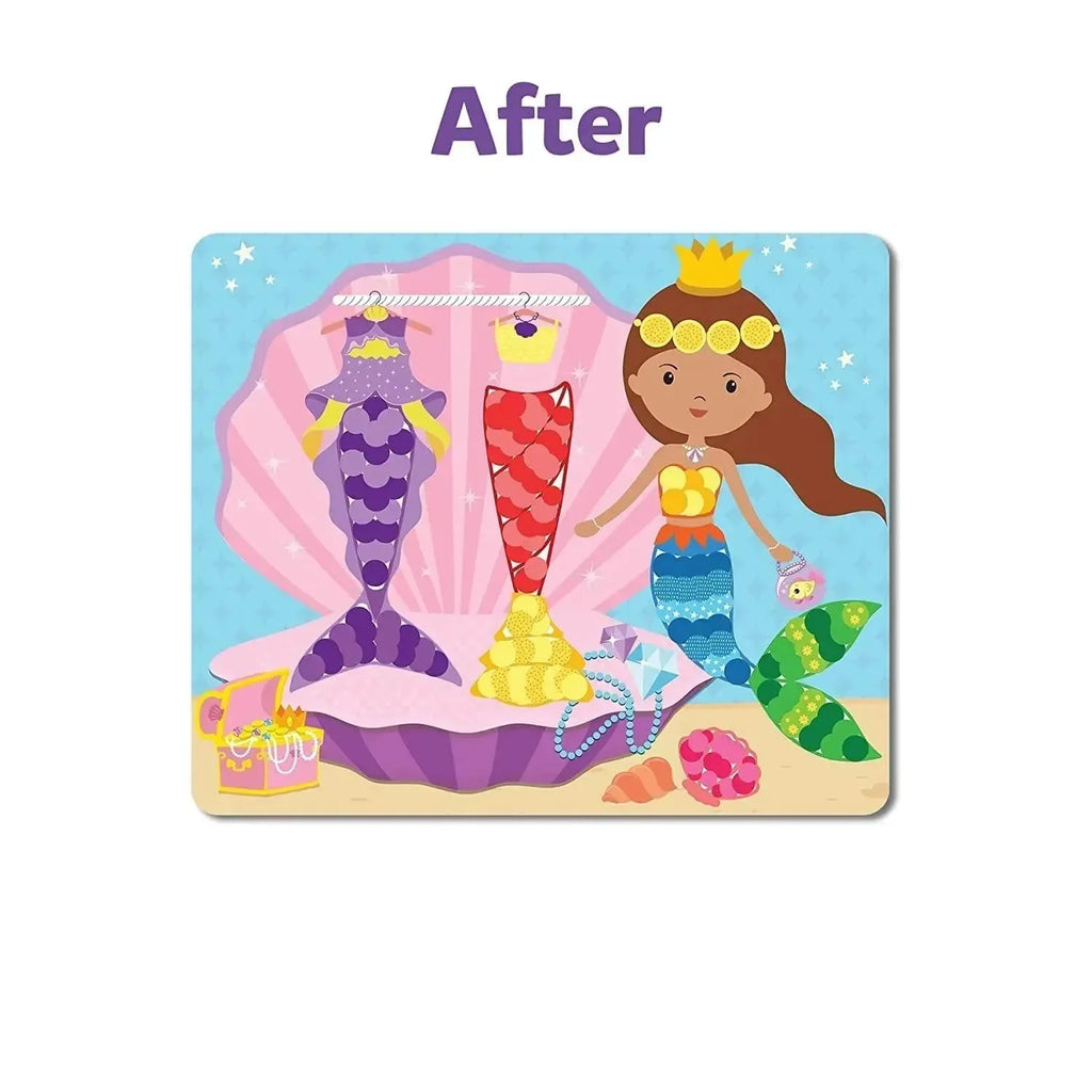 Skillmatics Dot It! Dress Up | 500+ Reusable Stickers | 8 Canvas Scenes | Fine Motor Skill Activity Kit for Girls & Boys - Naivri
