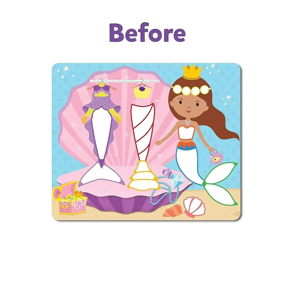 Skillmatics Dot It! Dress Up | 500+ Reusable Stickers | 8 Canvas Scenes | Fine Motor Skill Activity Kit for Girls & Boys - Naivri