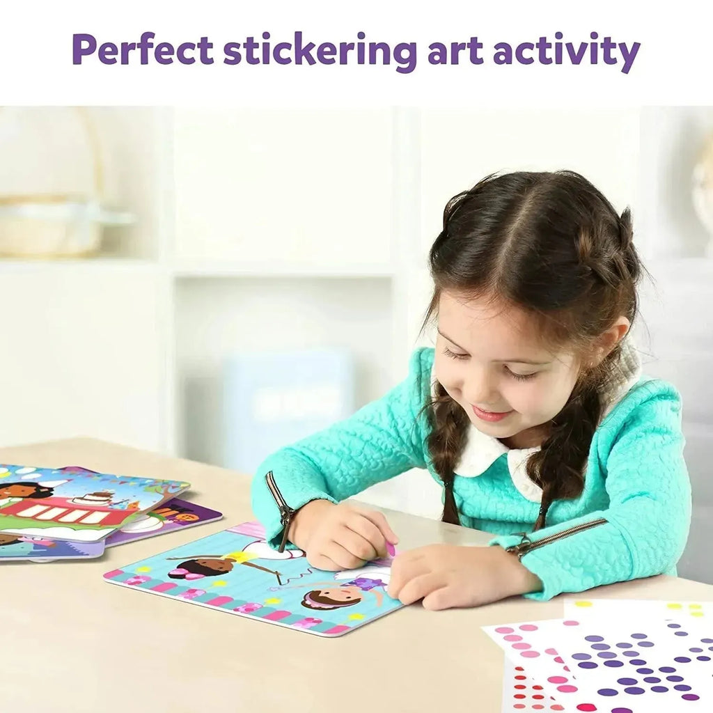 Skillmatics Dot It! Dress Up | 500+ Reusable Stickers | 8 Canvas Scenes | Fine Motor Skill Activity Kit for Girls & Boys - Naivri