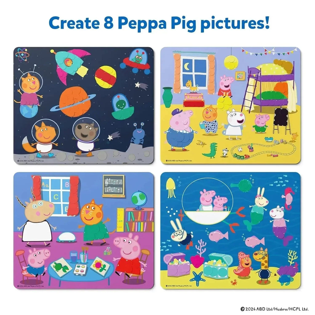Skillmatics Dot It Peppa Pig | 500+ Stickers | Peppa Pig Sticker Art Activity Kit for Ages 3–7 - Naivri