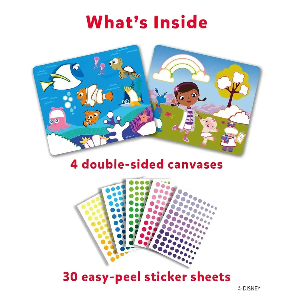 Skillmatics Dot It! Sticker Art Activity – Disney Edition | 500+ Stickers, Mess-Free DIY Craft Kit for Kids Ages 3–7 | Creative Gifts for Boys & Girls - Naivri