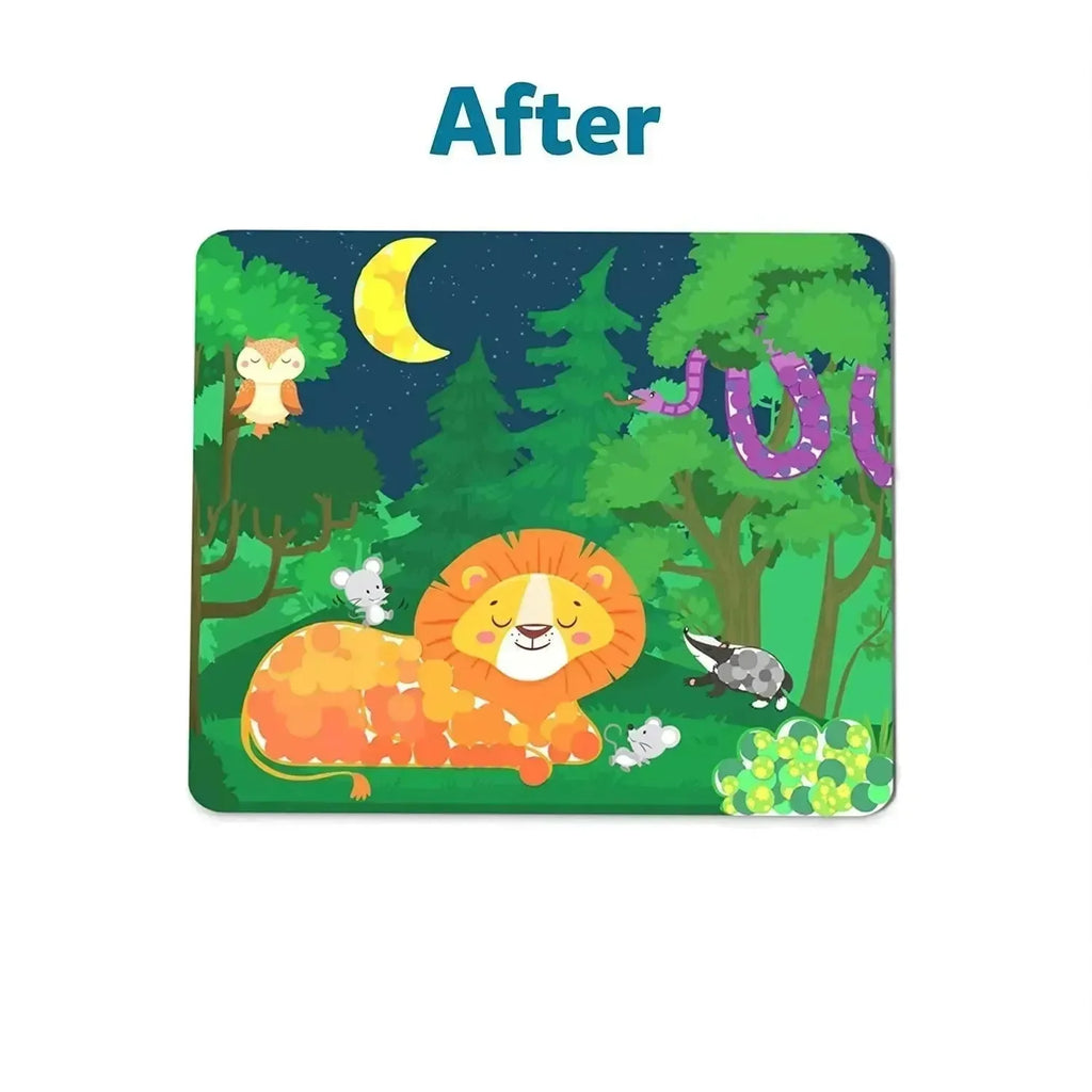 Skillmatics Dot It Wild, Farm & Underwater Animals | 500+ Stickers | No-Mess Creative Sticker Activity Kit for Ages 3–7 - Naivri