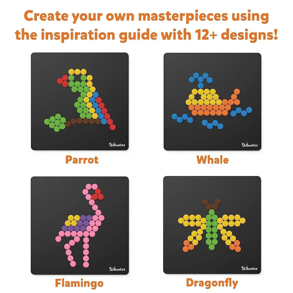 Skillmatics Dot It with Magnets: Animal Planet | 300+ Magnetic Dots | Creative Reusable Activity Kit for Ages 4–7 - Naivri