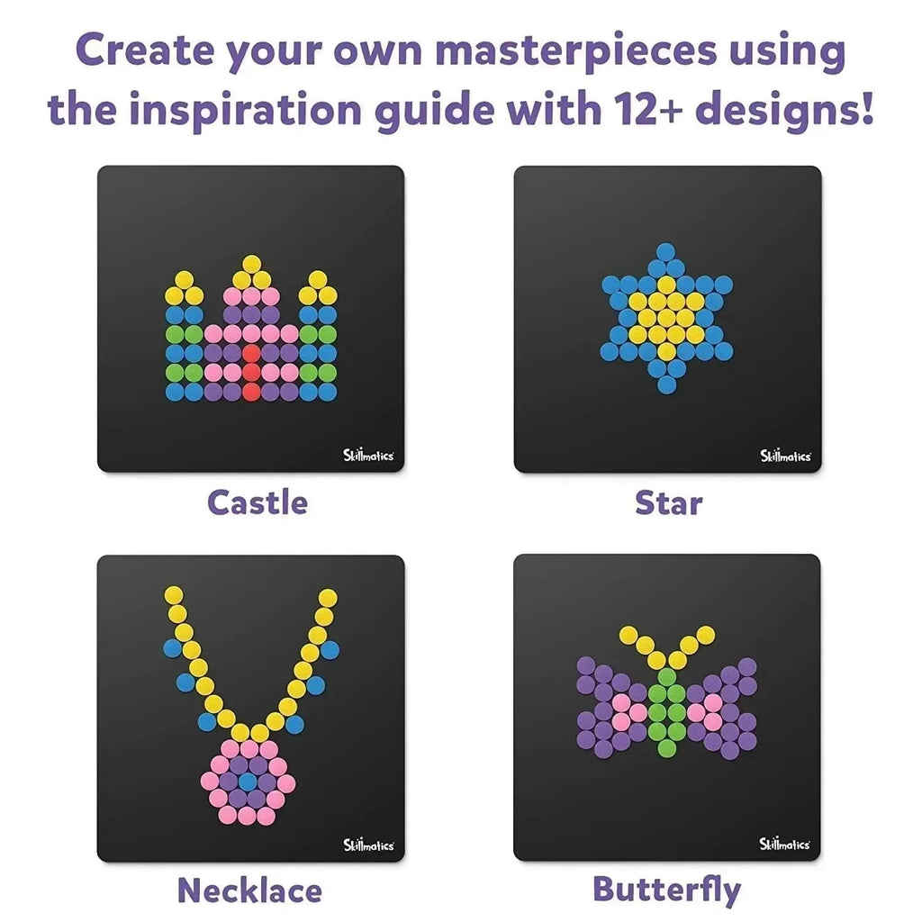 Skillmatics Dot It with Magnets: Unicorns & Princess | Reusable Magnetic Art Kit for Kids Aged 3+ | Imaginative Learning & Play - Naivri