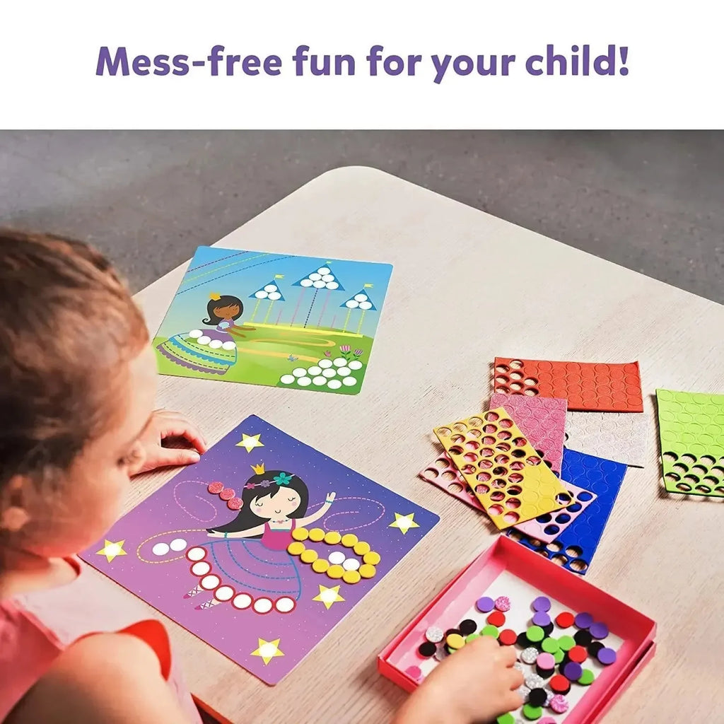 Skillmatics Dot It with Magnets: Unicorns & Princess | Reusable Magnetic Art Kit for Kids Aged 3+ | Imaginative Learning & Play - Naivri
