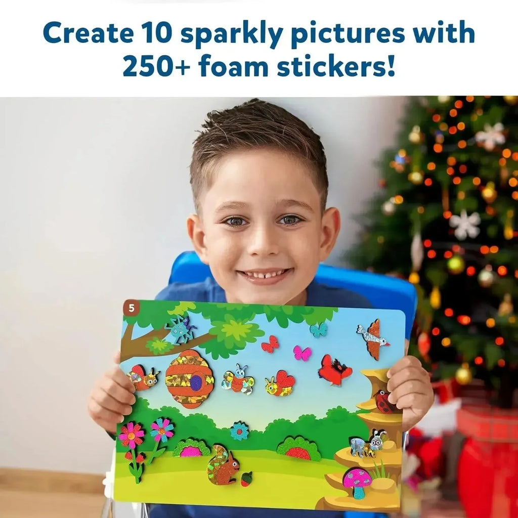 Skillmatics Foil Fun Bugs & Butterflies – Creative, Mess-Free Art & Craft Activity Kit for Kids - Naivri