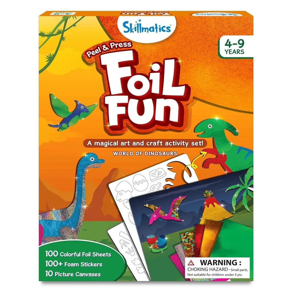 Skillmatics Foil Fun World of Dinosaurs - Naivri