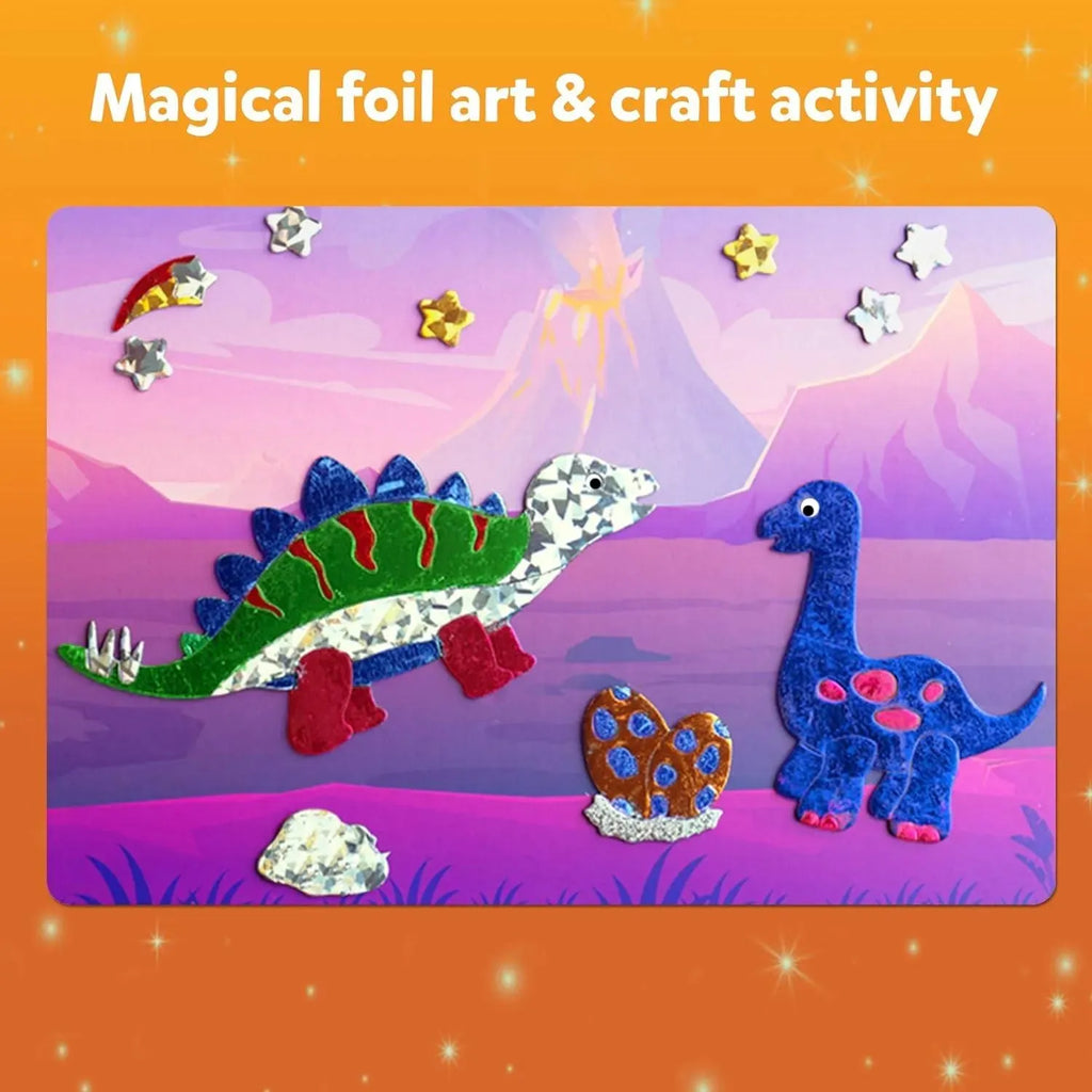 Skillmatics Foil Fun World of Dinosaurs - Naivri