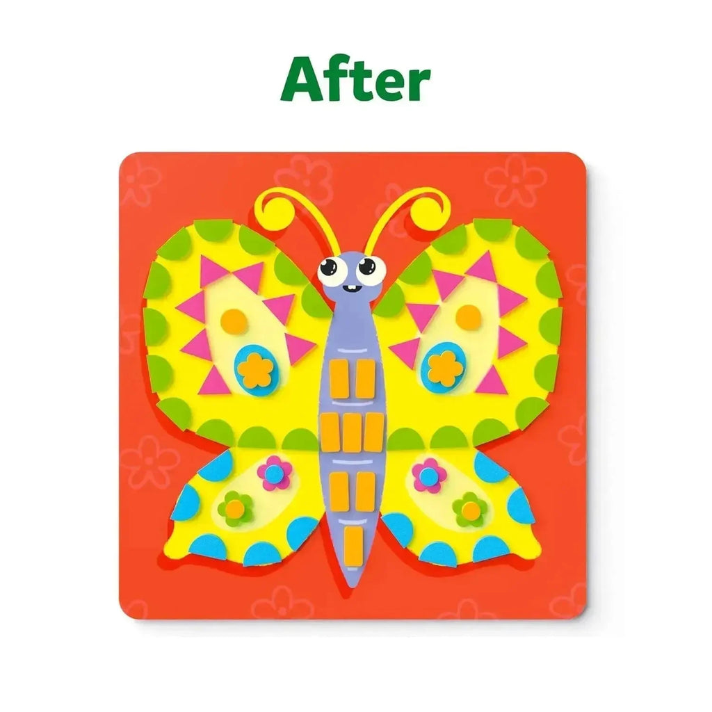 Skillmatics Fun with Foam – Amazing Animals | No-Mess Sticker Art Set for Kids | Over 800 Foam Stickers - Naivri