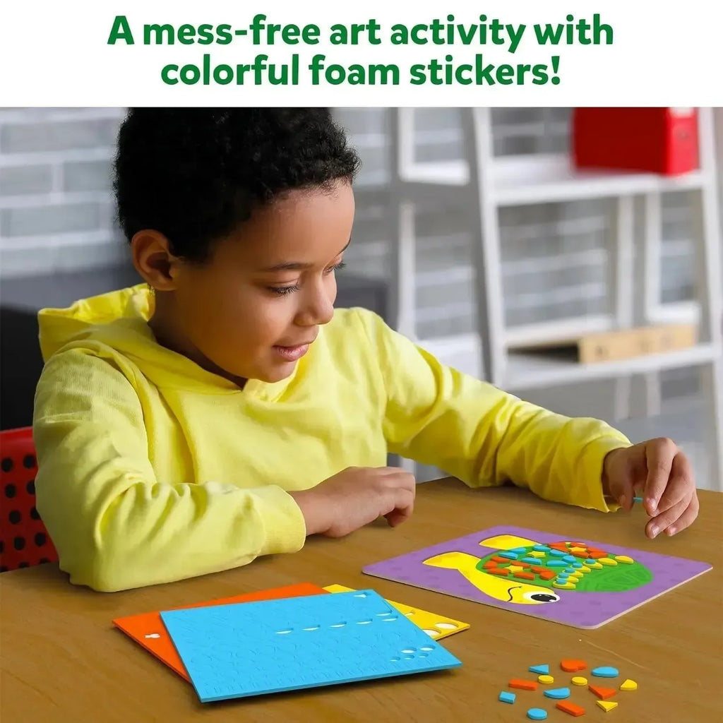 Skillmatics Fun with Foam – Amazing Animals | No-Mess Sticker Art Set for Kids | Over 800 Foam Stickers - Naivri