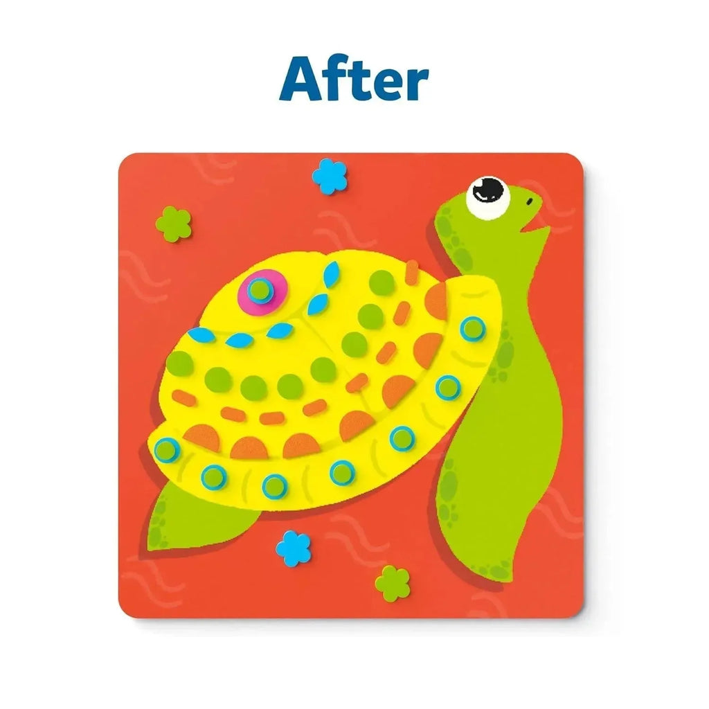 Skillmatics Fun With Foam – Under the Ocean | 800+ Foam Stickers | Creative No-Mess Craft Kit for Kids Ages 3 to 7 - Naivri