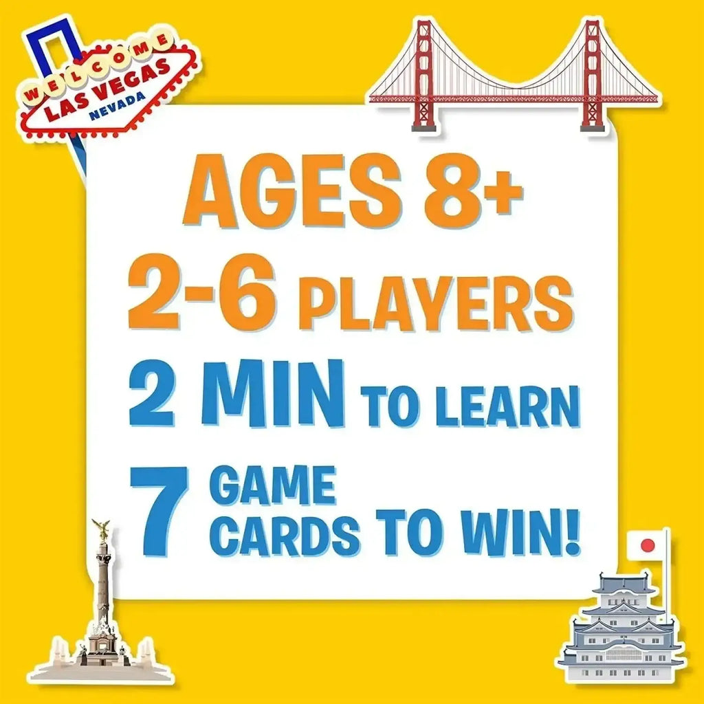 Skillmatics Guess in 10 Cities Around the World – Educational Card Game for Kids, Families & Travel Fun - Naivri