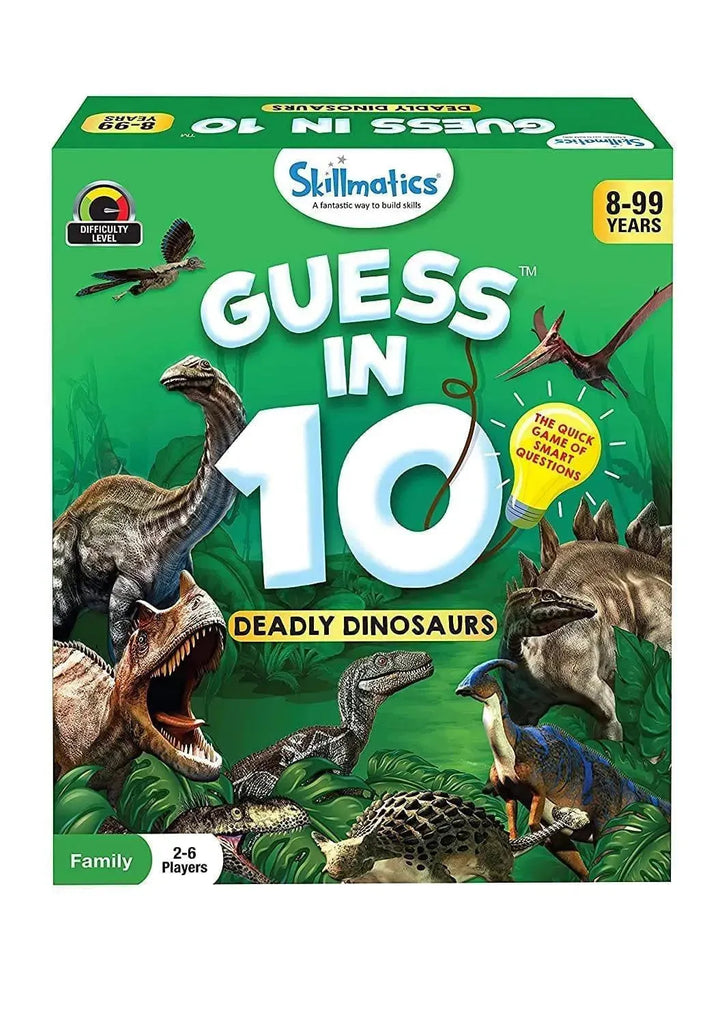 Skillmatics Guess in 10 Deadly Dinosaurs - Naivri