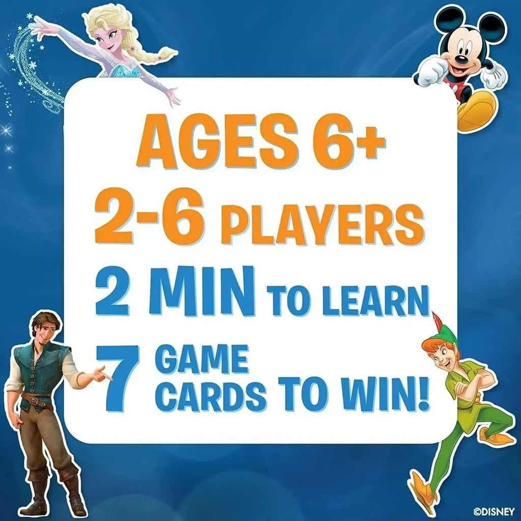 Skillmatics Guess in 10: Disney Edition – Family Trivia Card Game for Ages 6+ | Fun Educational Guessing Game Featuring 52 Disney Characters | Portable & Giftable - Naivri
