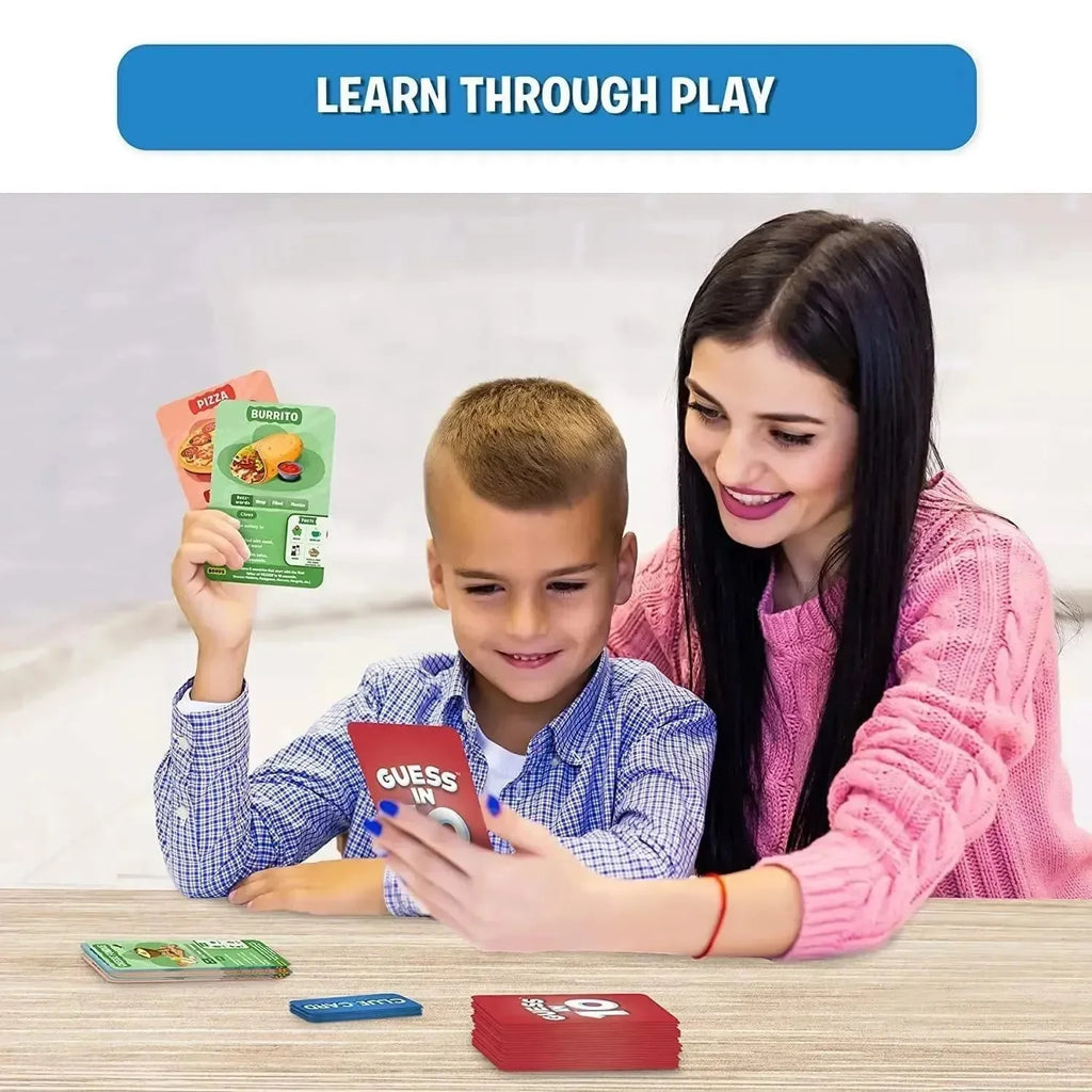 Skillmatics Guess in 10 Foods Around the World – Educational & Fun Card Game for Kids - Naivri
