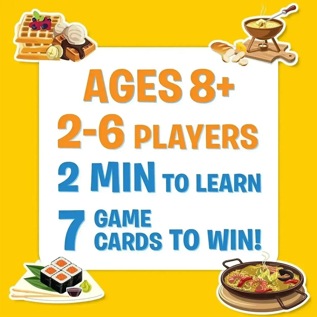 Skillmatics Guess in 10 Foods Around the World – Educational & Fun Card Game for Kids - Naivri