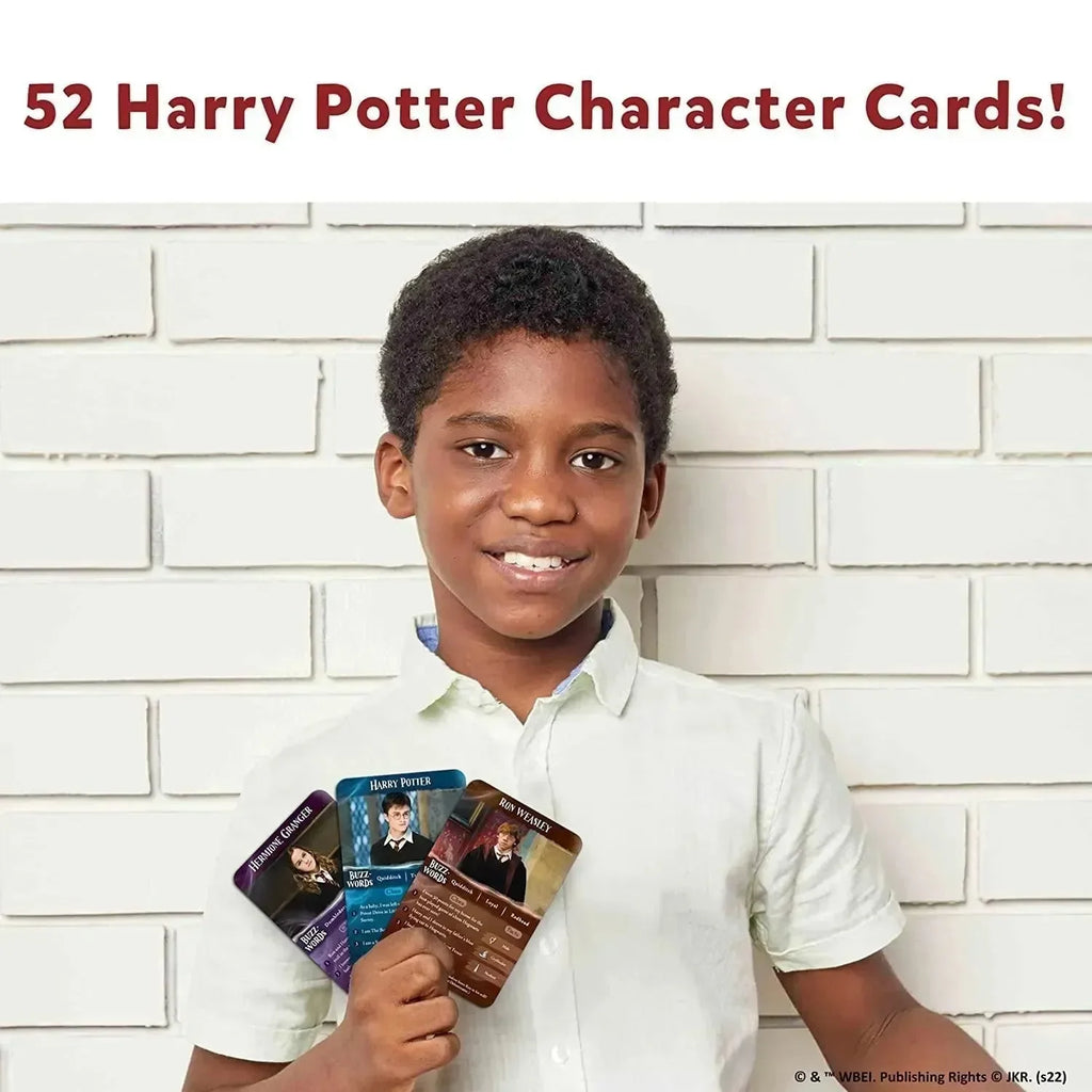 Skillmatics Guess in 10 Harry Potter – Interactive Harry Potter Character Card Game for Kids & Families | 52 Cards & Clue Cards | Develops Communication & Critical Thinking - Naivri