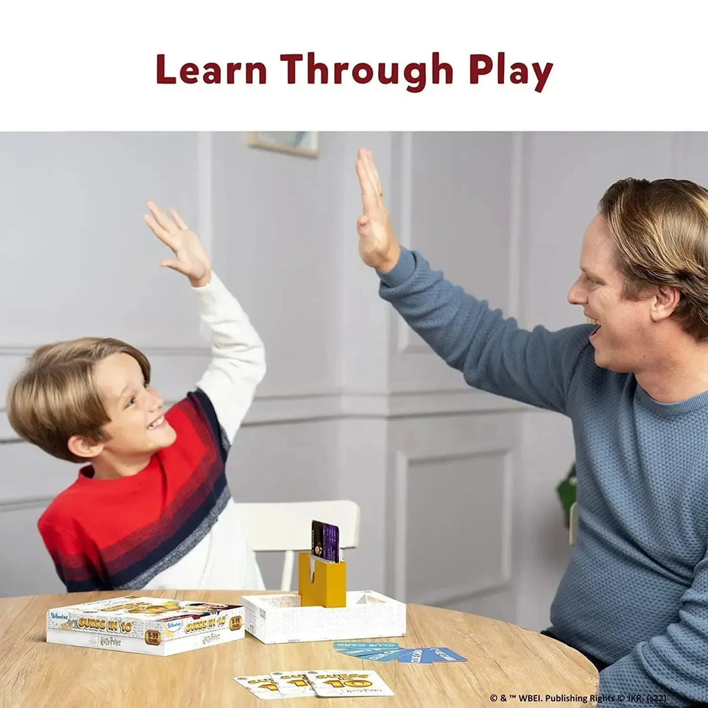 Skillmatics Guess in 10 Harry Potter – Interactive Harry Potter Character Card Game for Kids & Families | 52 Cards & Clue Cards | Develops Communication & Critical Thinking - Naivri