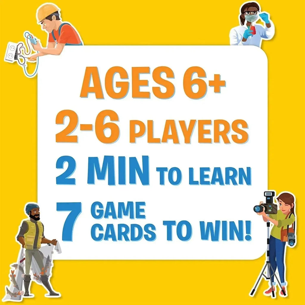 Skillmatics Guess in 10 Inspiring Professions – Educational Card Game for Kids | Learn 50 Professions | Develop Critical Thinking & Communication Skills - Naivri