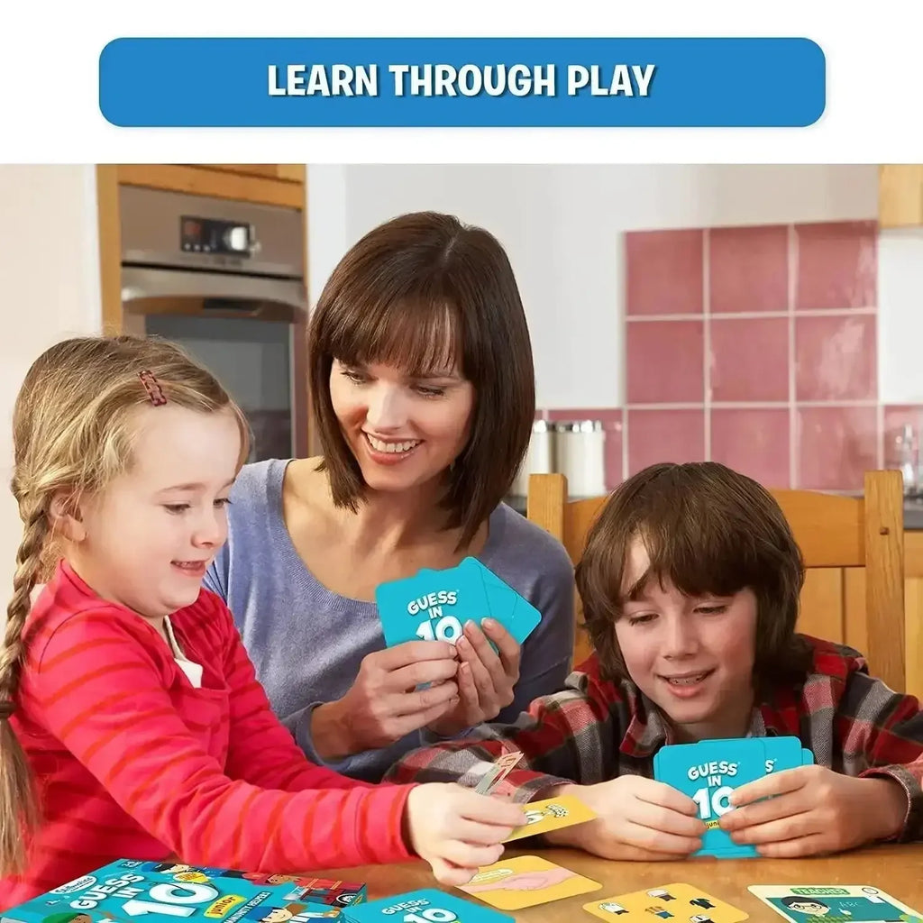 Skillmatics Guess in 10 Junior – Community Helpers | Card Game for Preschoolers Ages 3 to 6 | Travel Friendly, Educational & Fun - Naivri