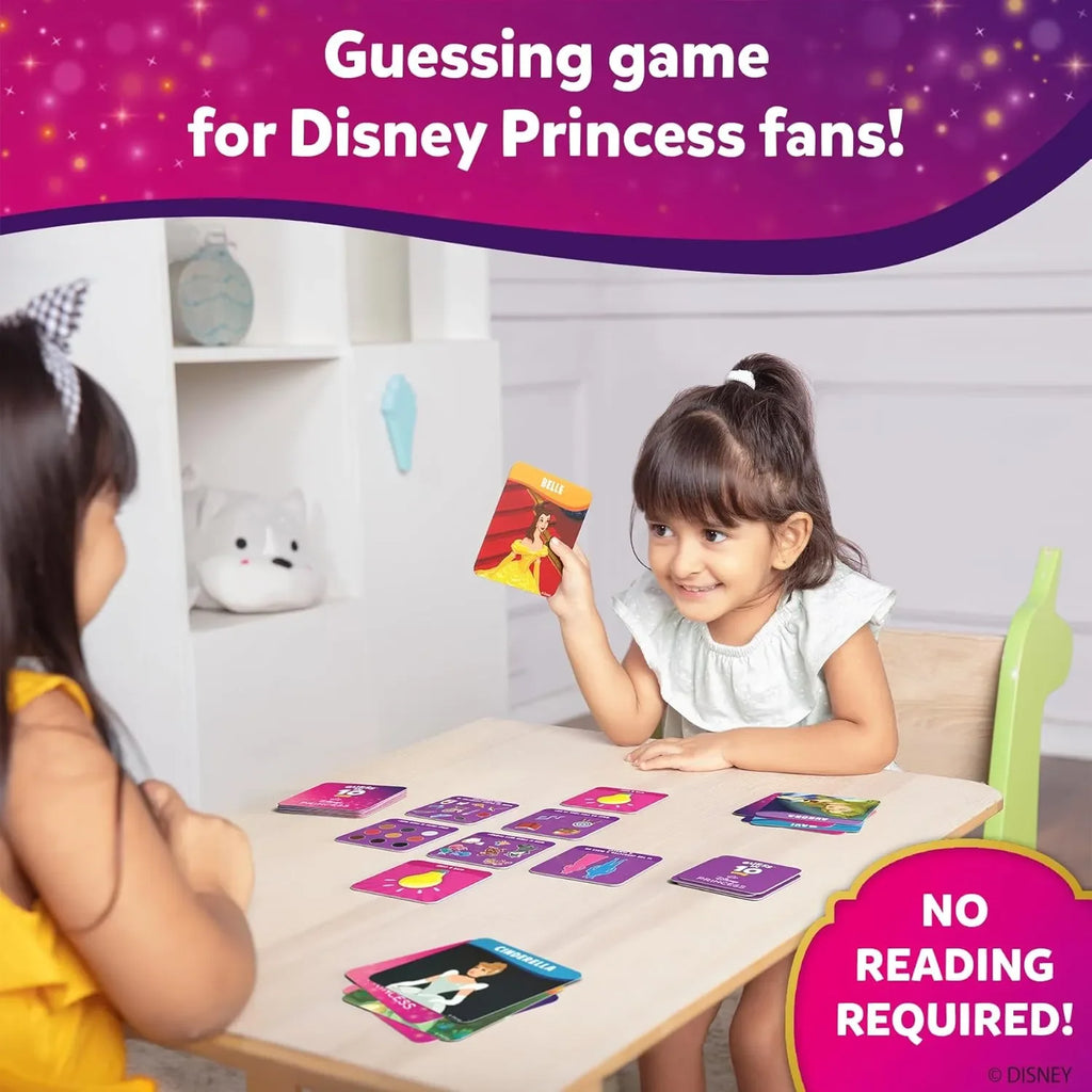 Skillmatics Guess in 10 Junior – Disney Princess Edition | Educational Card Game for Ages 3 to 6 | No Reading Required - Naivri