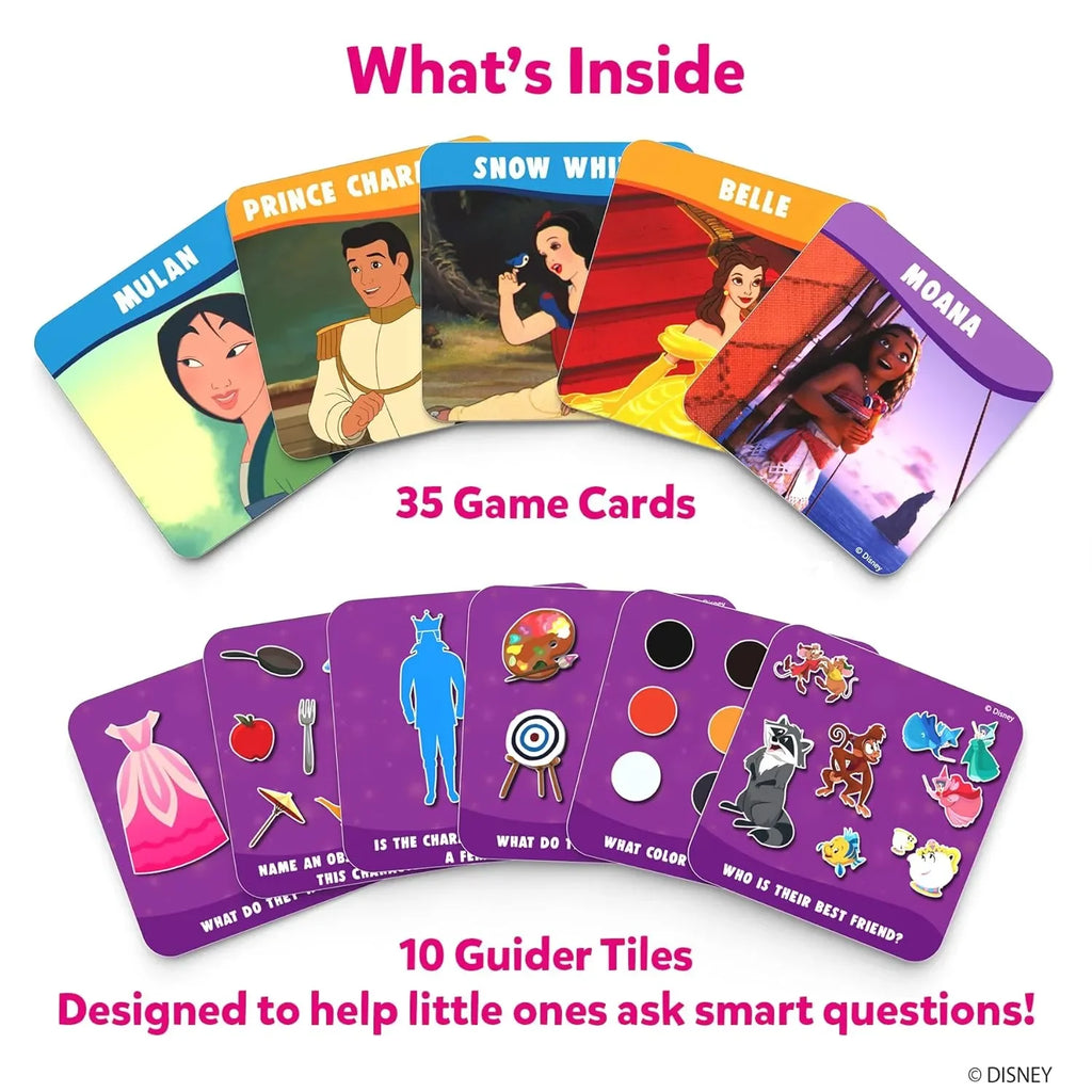 Skillmatics Guess in 10 Junior – Disney Princess Edition | Educational Card Game for Ages 3 to 6 | No Reading Required - Naivri