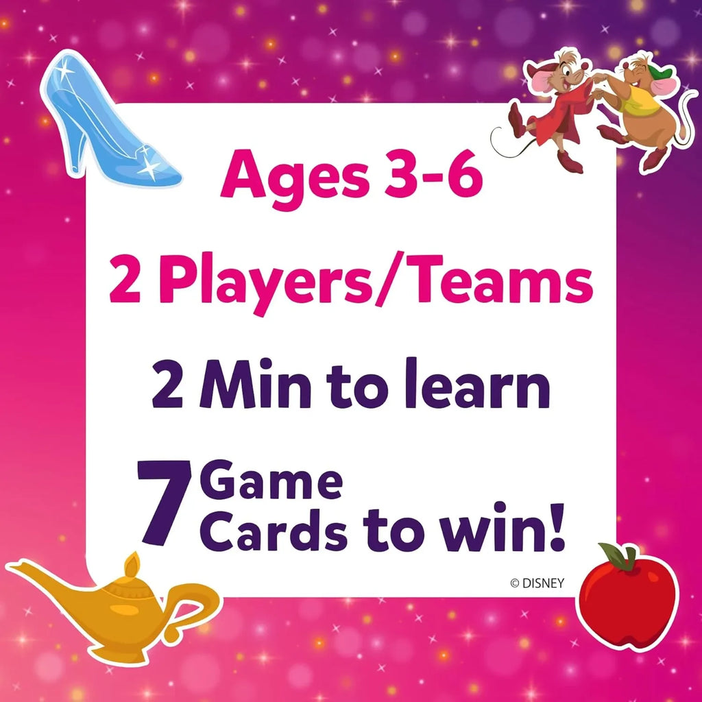 Skillmatics Guess in 10 Junior – Disney Princess Edition | Educational Card Game for Ages 3 to 6 | No Reading Required - Naivri