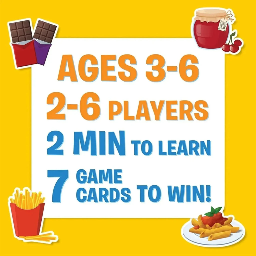 Skillmatics Guess in 10 Junior Food We Eat – Educational Card Game for Preschoolers | Develop Critical Thinking & Communication Skills - Naivri