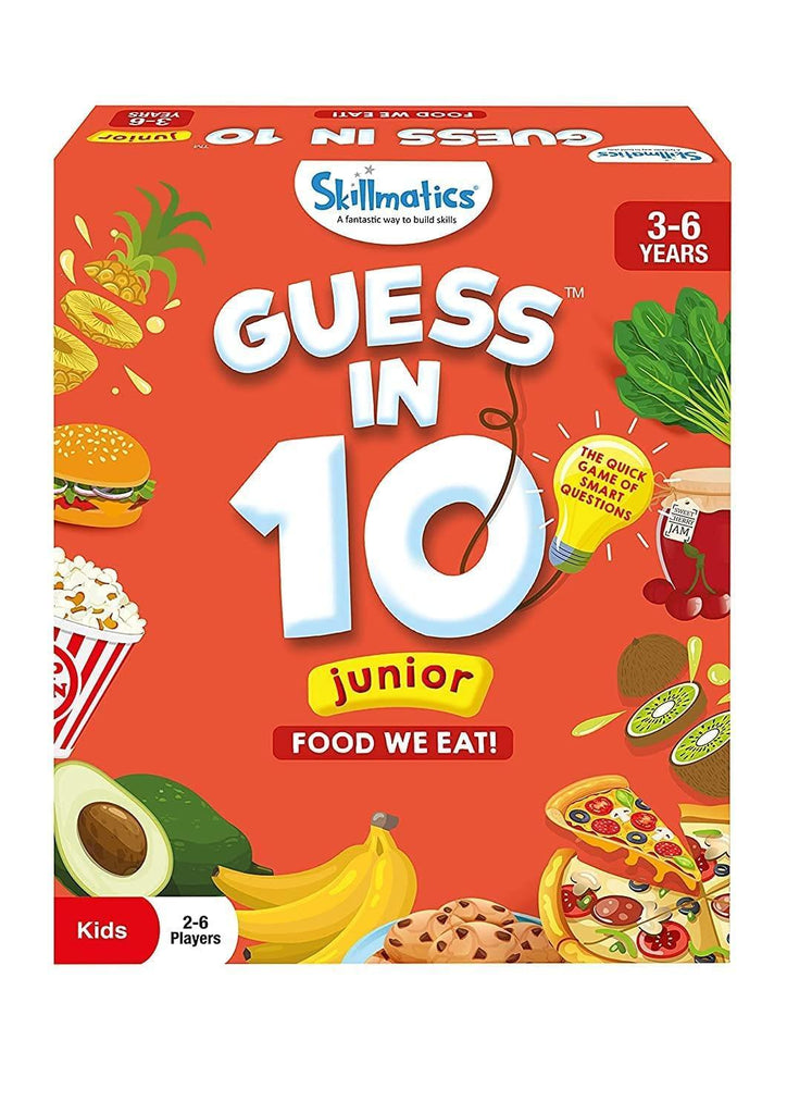 Skillmatics Guess in 10 Junior Food We Eat - Naivri