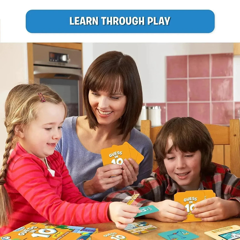 Skillmatics Guess in 10 Junior Inside My House – Educational Card Game for Preschoolers | Develop Cognitive & Communication Skills - Naivri