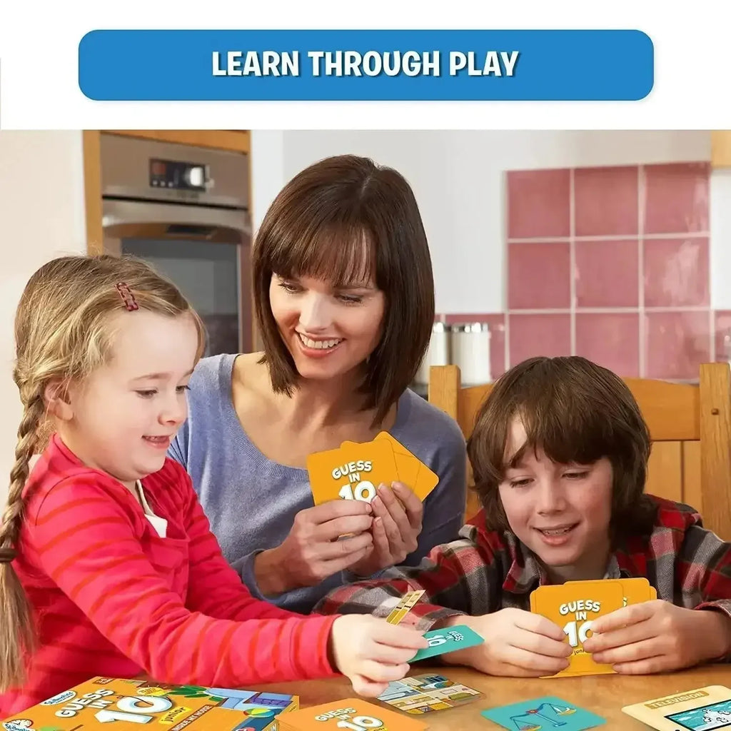 Skillmatics Guess in 10 Junior Inside My House – Educational Card Game for Preschoolers | Develop Cognitive & Communication Skills - Naivri