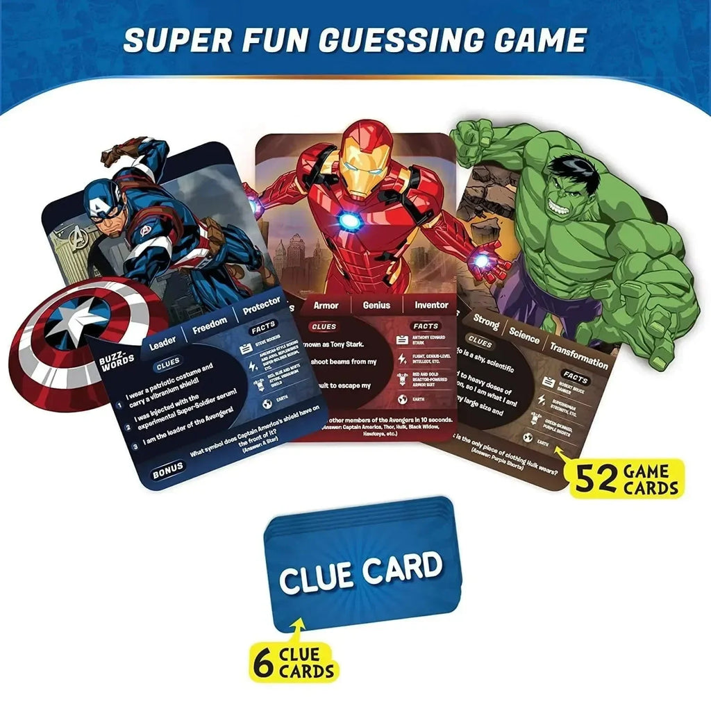 Skillmatics Guess in 10 Marvel | Marvel Trivia Card Game for Kids, Teens & Families | Test Your Marvel Universe Knowledge - Naivri