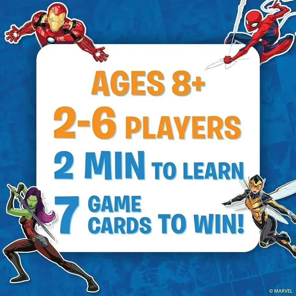 Skillmatics Guess in 10 Marvel | Marvel Trivia Card Game for Kids, Teens & Families | Test Your Marvel Universe Knowledge - Naivri