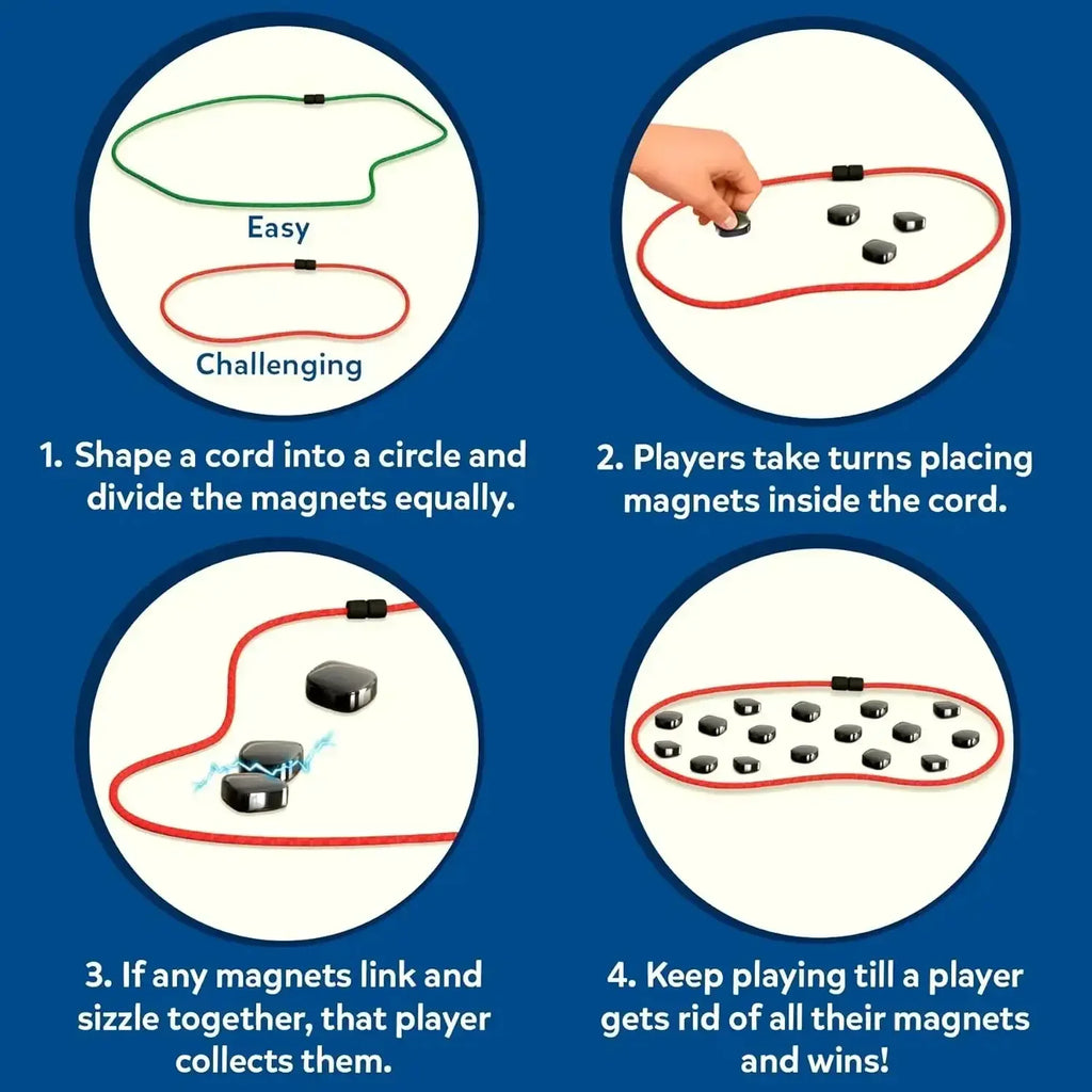 Skillmatics Magnetic Strategy Challenge – Fast-Paced Family Game for Ages 4 to 99 - Naivri