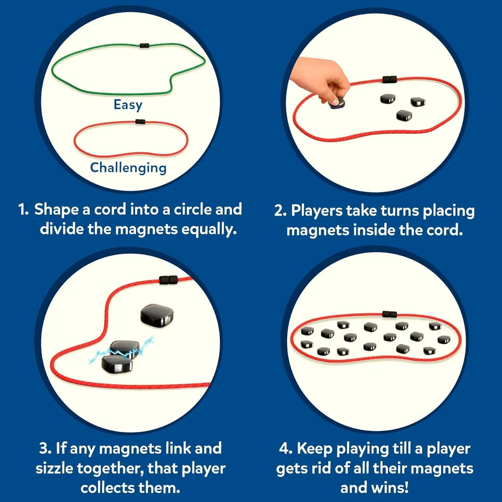 Skillmatics Magnetic Strategy Challenge – Fast-Paced Family Game for Ages 4 to 99 - Naivri