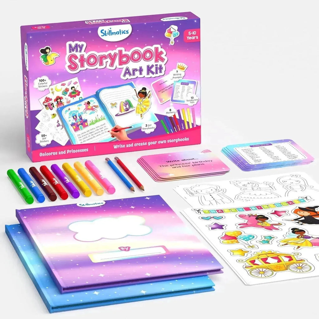 Skillmatics My Storybook Art Kit Unicorns & Princesses - Naivri