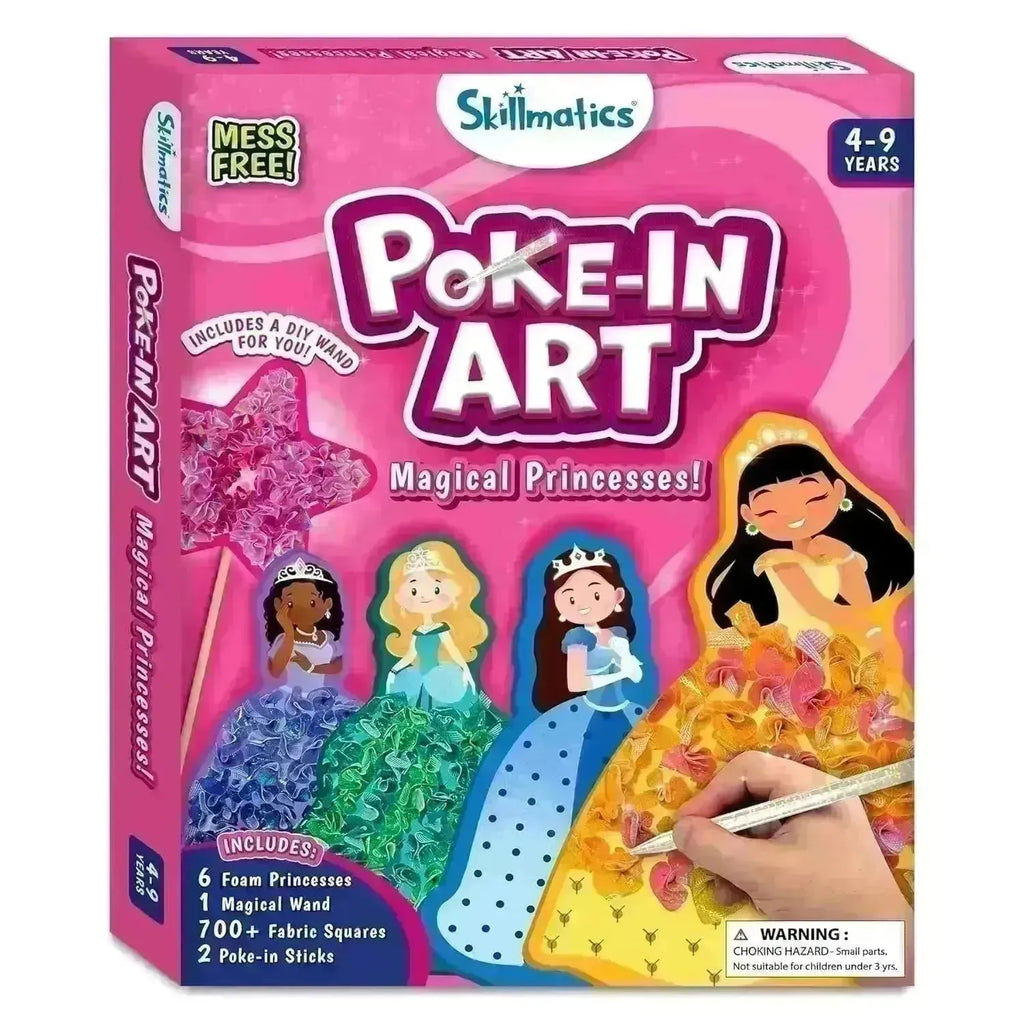 Skillmatics Poke In Art Magical Princess - Naivri